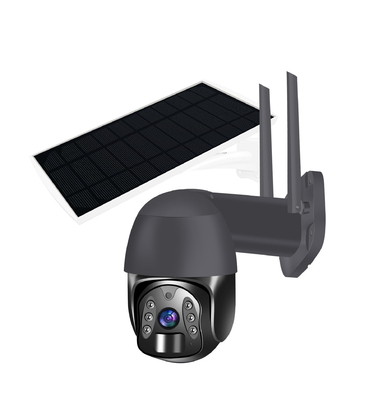 NTCのリチウム電池のドーム4G PTZのカメラの夜間視界2.0MP 200W 850nmの赤外線