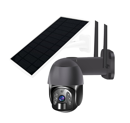 NTCのリチウム電池のドーム4G PTZのカメラの夜間視界2.0MP 200W 850nmの赤外線