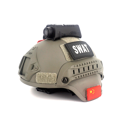 4G Wifi GPSの戦術的なヘルメットのカメラの生きている流出の軍隊BT4.0 3600mA