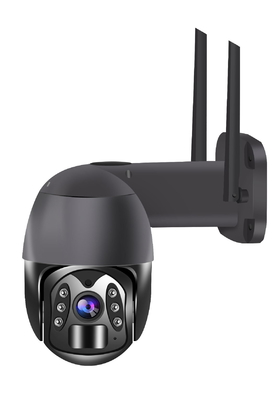 4G 1080P 170mA PTZ CCTVのカメラのTuyaのAppの太陽充電電池IP66