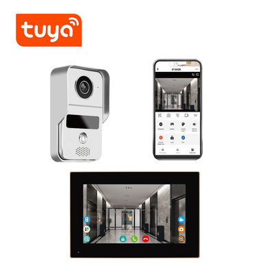 10インチの無線ビデオ ドアベル1080p TuyaのAppの夜間視界