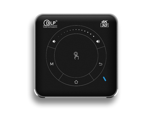 DLP 55の内腔の小型携帯用プロジェクター手動焦点20000時間の生命時間