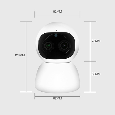 双眼PTZの監視カメラの対面声の通話装置1080P PTZ WIFI IPのカメラ