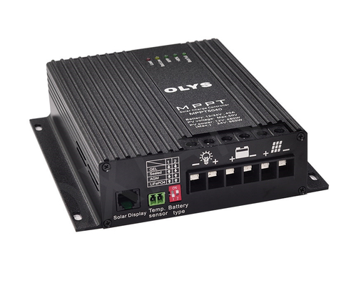 99.8%効率MPPT負荷出力機能の太陽充満コントローラー12V 24V 40A