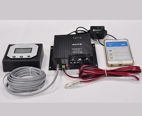 99.8%効率MPPT負荷出力機能の太陽充満コントローラー12V 24V 40A