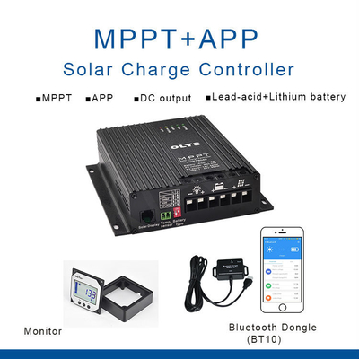 99.8%効率MPPT負荷出力機能の太陽充満コントローラー12V 24V 40A