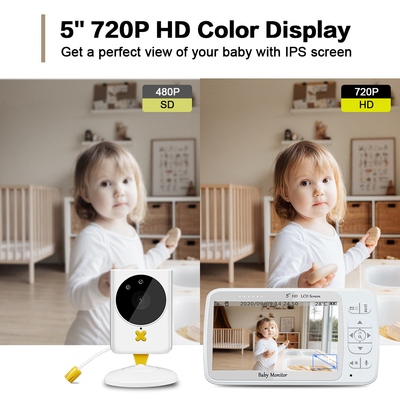 2方法話の無線赤ん坊のモニター2.4GHzの主義バンド サポートTVの表示