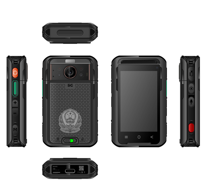 5G NR/SA 熱イメージング ボディカメラ 4K HD 3500mah ダブルバッテリー EIS 4G 64GB 3.1インチ LCD
