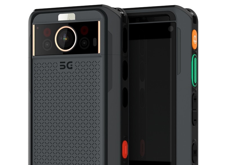5G 13MP Android 10 警察ボディカメラ 2G+16GメモリとオプションNFC