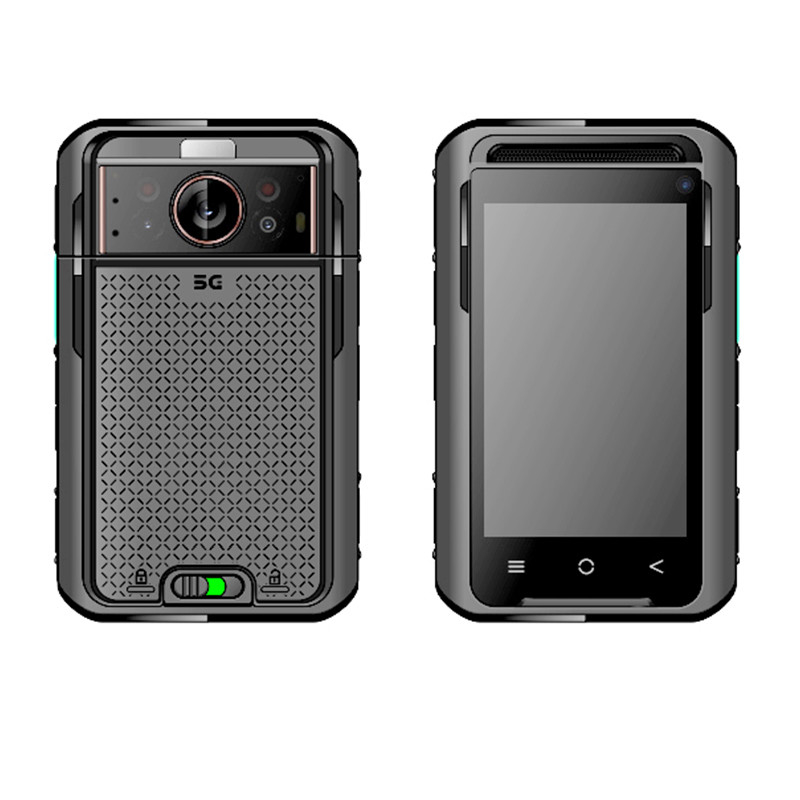 3.1インチLCD5Gボディウェアナブルカメラ 3500mAh ダブルバッテリー EIS 4G 64GB RAM ROM