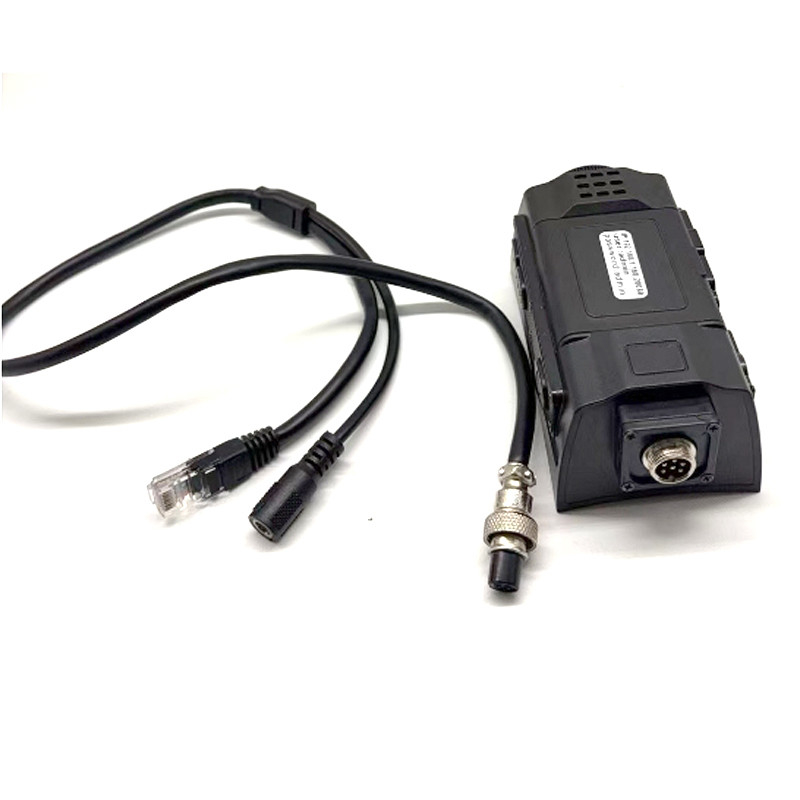 GB28181 対応する RJ45 イーサネットケーブルWiFi 安全ヘルメットカメラ 調節可能なモードと焦点範囲 0.5 メートル インフィニティ