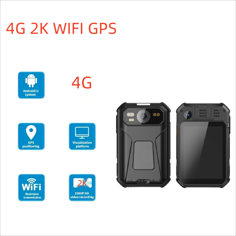 4G Wifi PTT Video Audio Communication Talk Command GPS Live video Recorder