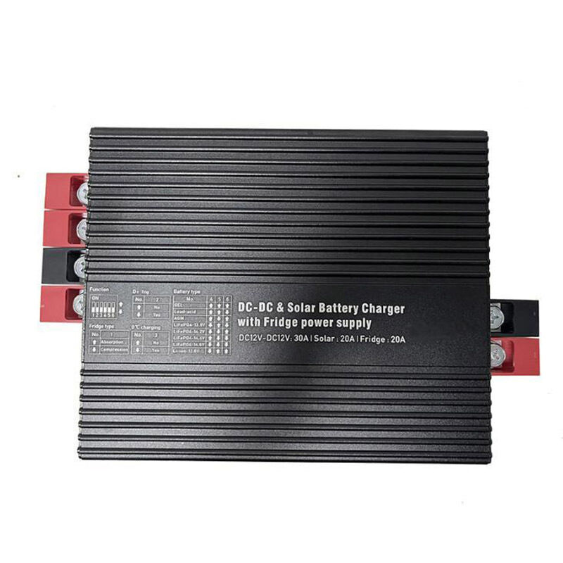 キャンピングカー用車両DC/DCオルタネーター充電器 ソーラーパネルMPPT DUO入力