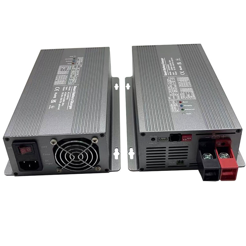AC-DC 180V-260V AC 50Hz スマートバッテリー充電器 12V 30A / 24V 15A / 48V 10A