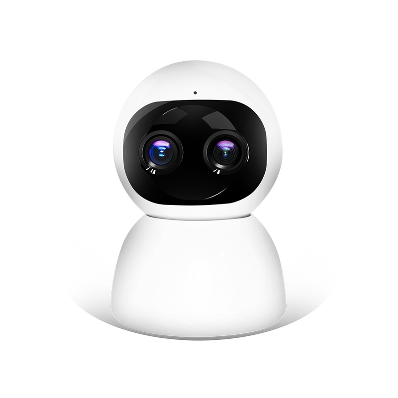 1080P/ 2.0MP Wifiの家のカメラWIFI二重レンズCCTVのカメラ10xの雑種の光学ズームレンズ小型PTZのカメラ