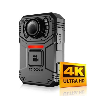 4K高清 警察警備ボディカメラ 2500mah バッテリーと2インチディスプレイ