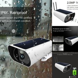 4G太陽Wifiの保安用カメラ1080P 2 IR機能のメガ ピクセル夜間視界
