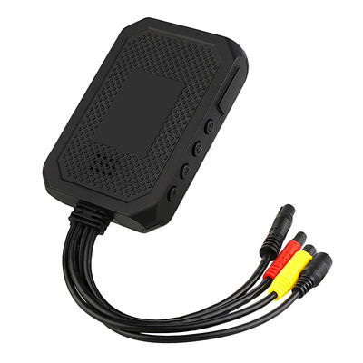 完全なHD AHD2053 AVIのオートバイDVRの二重カメラのループ録音