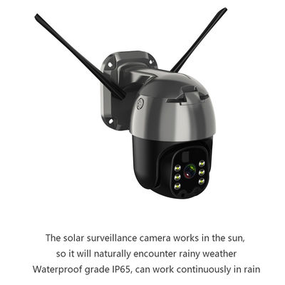 屋外の通話装置4W 18650電池PTZ WIFIのカメラ2MP
